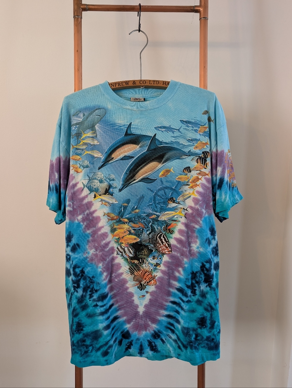 LIQUID BLUE *ULTRA RARE*(1 of 1) bc of Print On Back And Sleeve 'All Over Print' - Picture 2 of 12